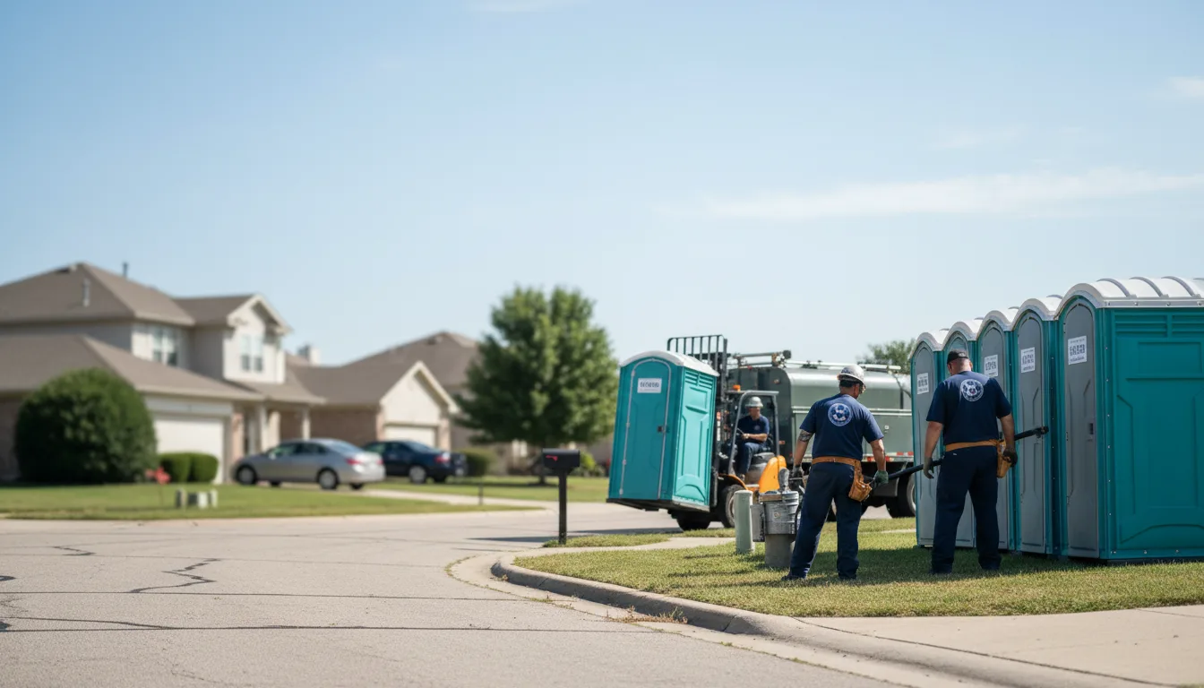 Porta Potty Rental in Meadow Lands, PA near me